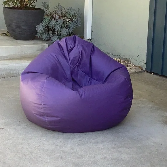 Purple Bean Bag Chair - Picture 1 of 1